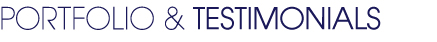 Residential Portfolio and Testimonials